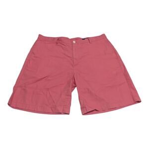 Vineyard Vines Shorts Mens 40 Pink Club Golf Chinos Classic Logo Cotton‎ Twill